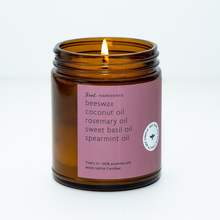 Load image into Gallery viewer, Farmer's Market Essential Oil Beeswax Jar Candle