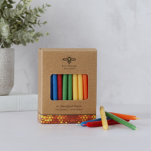 Load image into Gallery viewer, Hanukkah Beeswax Taper Candles
