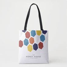 Load image into Gallery viewer, The Honey House Honeycomb Tote Bag