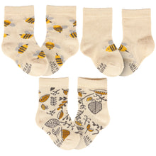 Load image into Gallery viewer, Bees Baby Sock Set