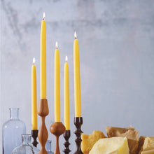 Load image into Gallery viewer, Beeswax Taper Candle Set