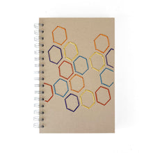 Load image into Gallery viewer, Stitched Spiral Notebook
