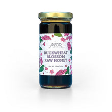 Load image into Gallery viewer, Astor Apiaries Buckwheat Blossom Raw Honey 12oz Jar
