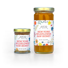 Load image into Gallery viewer, Astor Apiaries New York Wildflower Raw Honey 3oz & 12oz Jars