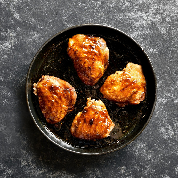 Honey and Soy Glazed Chicken Thighs