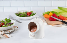 Load image into Gallery viewer, Kook Ceramic Salt Pig, 15 oz, Speckled Oatmeal