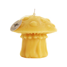 Load image into Gallery viewer, Beeswax Mushroom Candles