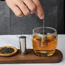 Load image into Gallery viewer, Stainless Steel Fine Mesh Tea Infuser