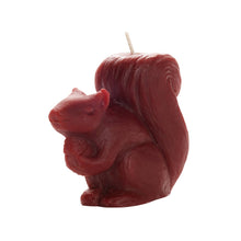 Load image into Gallery viewer, Beeswax Squirrel Candle