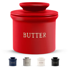 Load image into Gallery viewer, Kook French Butter Keeper Dish, Ceramic