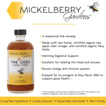 Load image into Gallery viewer, Fire Cider Honey Tonic