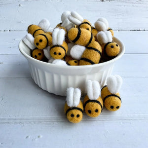 Felt Honey Bee