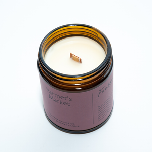 Farmer's Market Essential Oil Beeswax Jar Candle