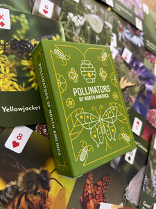 Pollinators of North America - Deck: 52 Playing Cards