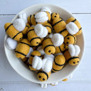 Felt Honey Bee