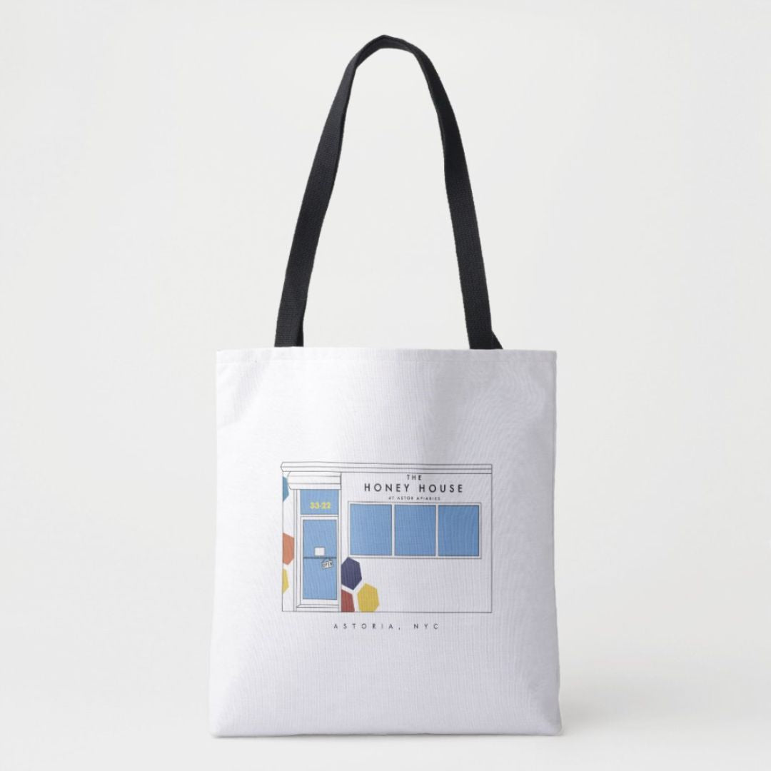 Illustrated 2024 tote bag