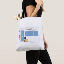 Load image into Gallery viewer, The Honey House Illustrated Tote Bag
