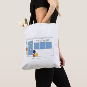 The Honey House Illustrated Tote Bag
