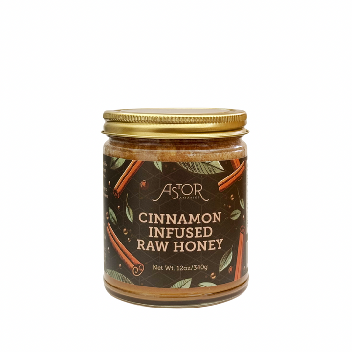 Cinnamon Infused Raw Honey