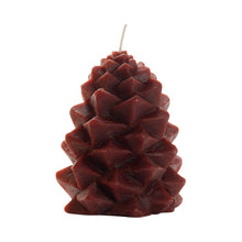 Load image into Gallery viewer, Beeswax Pinecone Candles