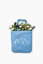 Load image into Gallery viewer, Bees + These Eco Friendly Canvas Tote Bag | Summer Gift | Reusable Bag