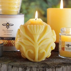 Beeswax Sphere Candle