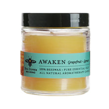 Load image into Gallery viewer, Beeswax Aromatherapy Apothecary Glass Candle