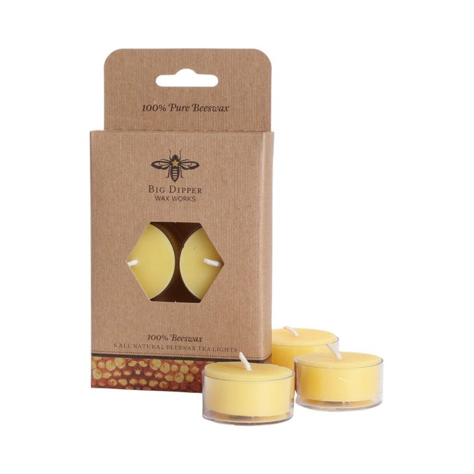 Pure Beeswax Tea Light Candles