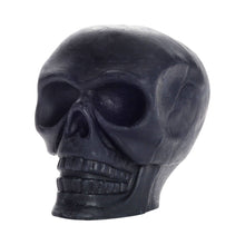 Load image into Gallery viewer, Beeswax Black Skull Candle