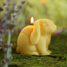 Load image into Gallery viewer, Beeswax Bunny Candle