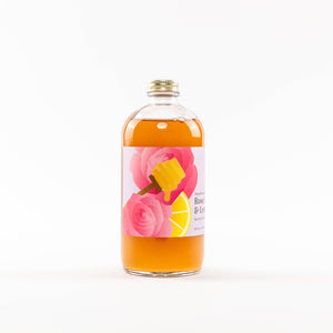 Rose Honey Lemon Cocktail and Mocktail Mixer, 16 fl oz