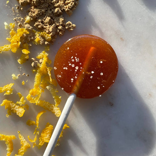 Plants & Planets Lollipops - Honey Ginger & Lemon