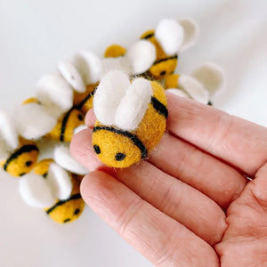 Felt Honey Bee