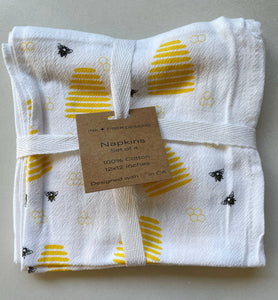 Cotton Bee Napkins