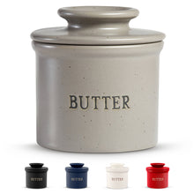 Load image into Gallery viewer, Kook French Butter Keeper Dish, Ceramic
