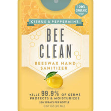 Load image into Gallery viewer, Bee Clean Organic Beeswax Hand Sanitizer
