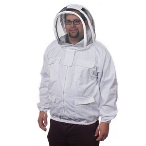 Heavy-Duty Bee Jacket with Fencing Veil