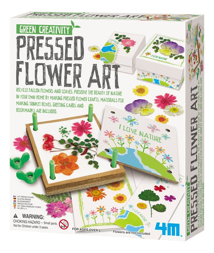 4M Pressed Flower Art, Diy Kit