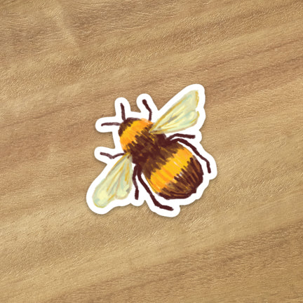 Little Bumble Bee Sticker - Astor Apiaries